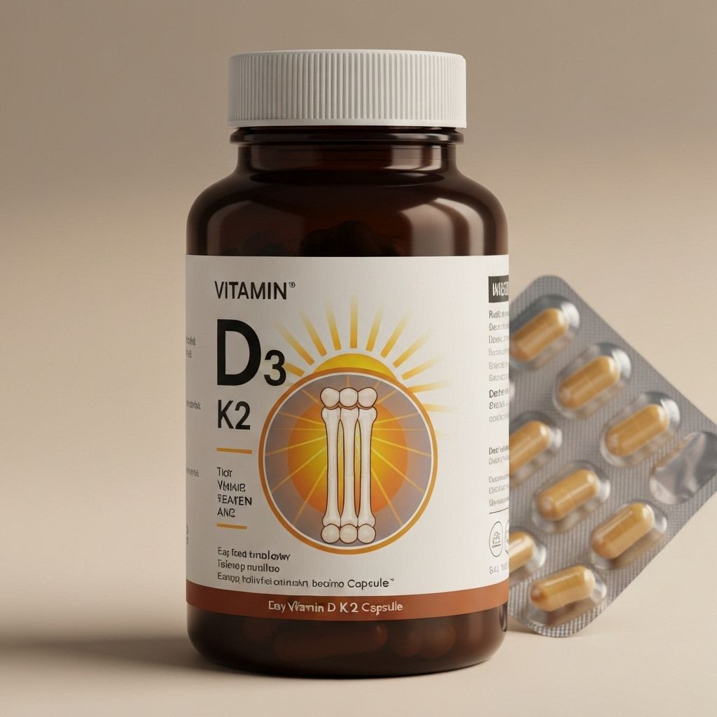 Vitamin D3 + K2